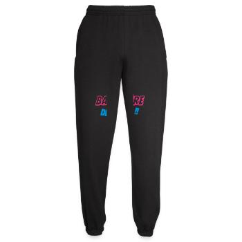 Banquière de dingue !! - Pantalon de jogging unisexe - noir - Devant - AI Model Female 172 light (172cm)