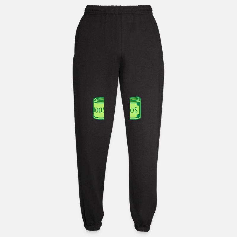 Viele 100 Dollar - Unisex Jogginghose - Schwarz