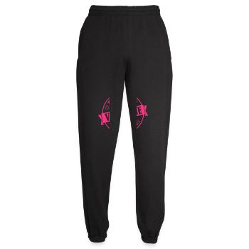 valentine 001 - Unisex Jogginghose - Schwarz - Vorne - AI Model Female 172 light (172cm)