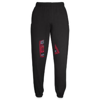 boring life without me - Unisex Jogginghose - Schwarz - Vorne - AI Model Female 172 light (172cm)