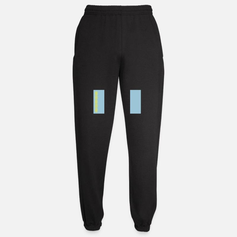 Kasachstan Flagge / Drapeau Kasachstan - Unisex Jogginghose - Schwarz