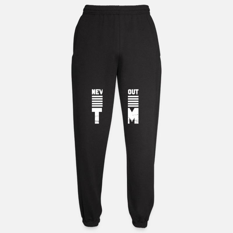 Jamais sans mon équipe - Pantalon de jogging unisexe - noir
