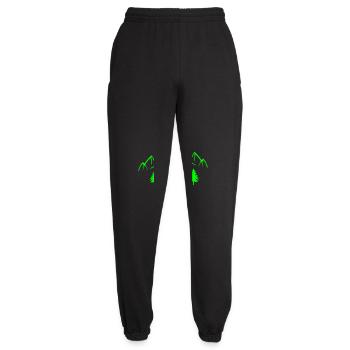 Ram Mountains Nature - Pantalon de jogging unisexe - noir - Devant - AI Model Female 172 light (172cm)