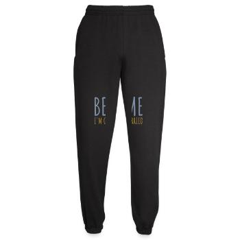Beer Me Me marier - Pantalon de jogging unisexe - noir - Devant - AI Model Female 172 light (172cm)