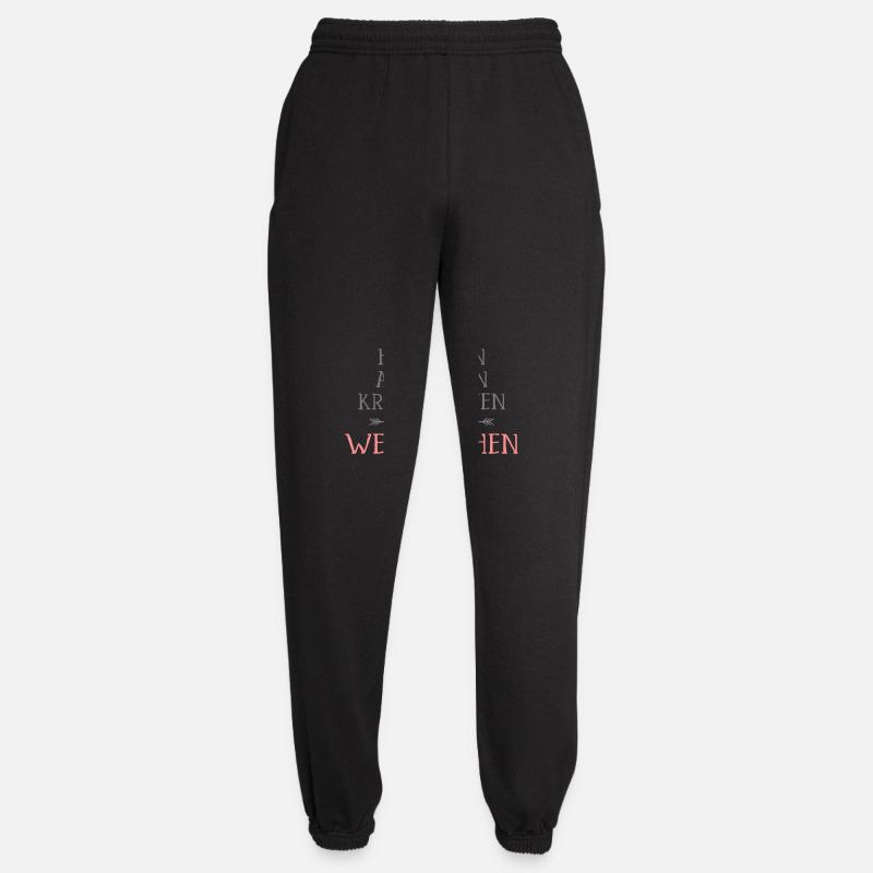 lustige Sprüche - Unisex Jogginghose - Schwarz