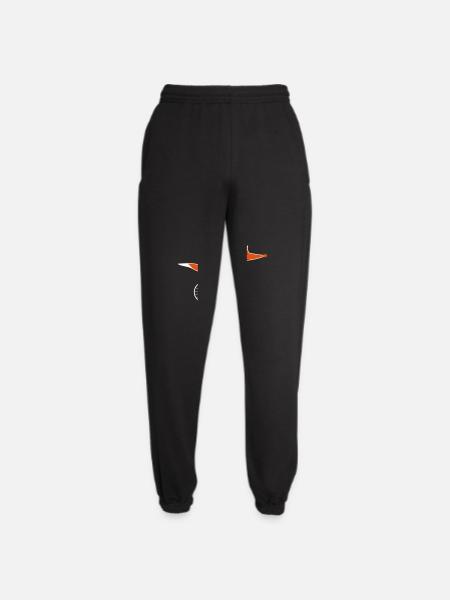 Schlauer Fahrradfahrer (b) - Unisex Jogginghose - Schwarz