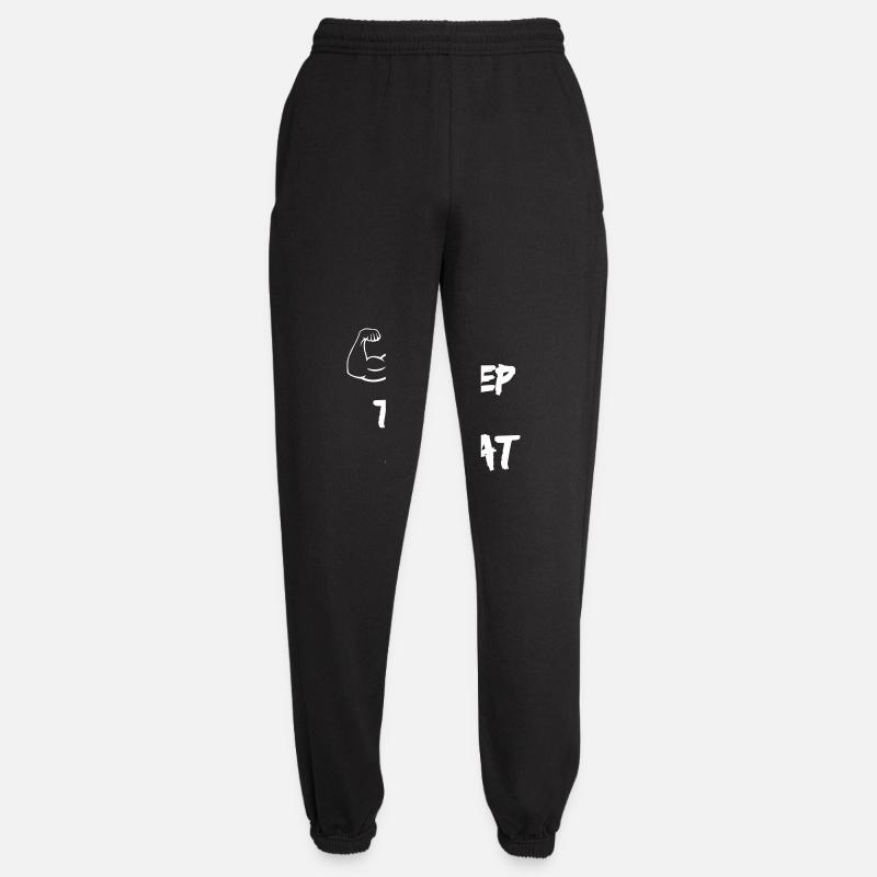 Manger Dormir Train Répéter - Pantalon de jogging unisexe - noir