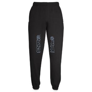 People Call Me Grandpa - Unisex Joggers - black - Front - AI Model Female 172 light (172cm)