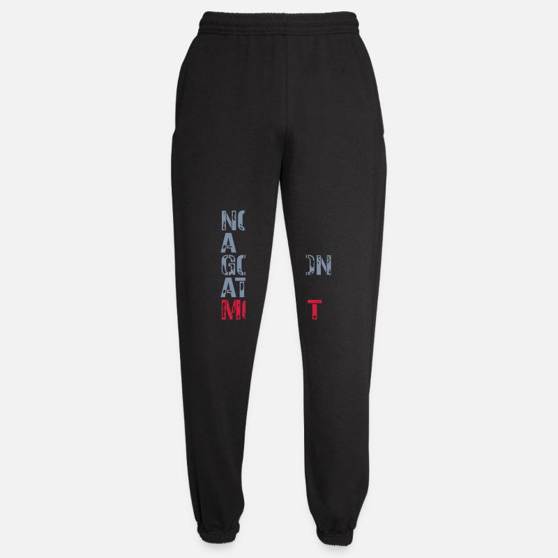 Not much going on - Unisex Jogginghose - Schwarz