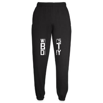 Worlds Best Daddy Dad Ever Best Dad World Love - Unisex Joggers - black - Front - AI Model Female 172 light (172cm)