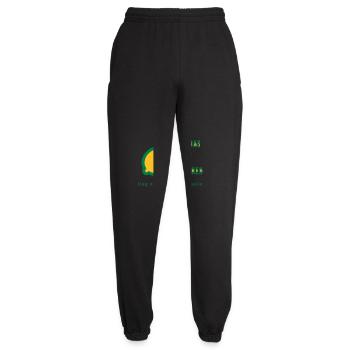 Tequila und Zitronen - Das Lebensmotto - Unisex Jogginghose - Schwarz - Vorne - AI Model Female 172 light (172cm)