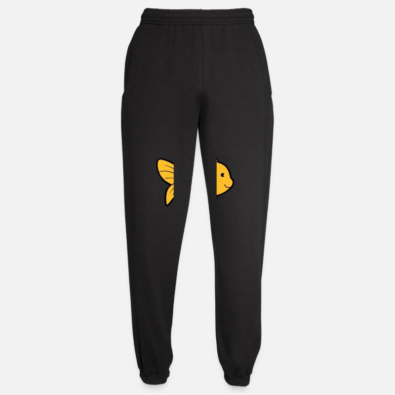 Poisson Poisson Rouge - Pantalon de jogging unisexe - noir