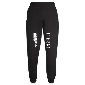 BBq d’équipage de gril - Pantalon de jogging unisexe - noir - Devant - AI Model Female 172 light (172cm)