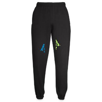 schmetterlinge - Unisex Jogginghose - Schwarz - Vorne - AI Model Female 172 light (172cm)