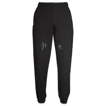Mädelstrip - Unisex Jogginghose - Schwarz - Vorne - AI Model Female 172 light (172cm)