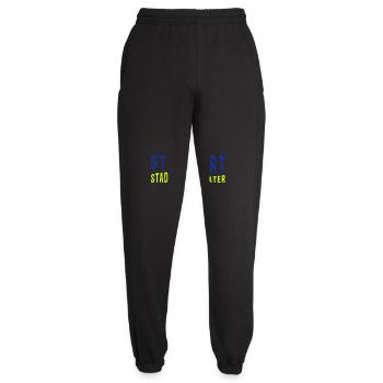 Stuttgart STADT MEINER VÄTER (Vektorgrafik) - Unisex Jogginghose - Schwarz - Vorne - AI Model Female 172 light (172cm)