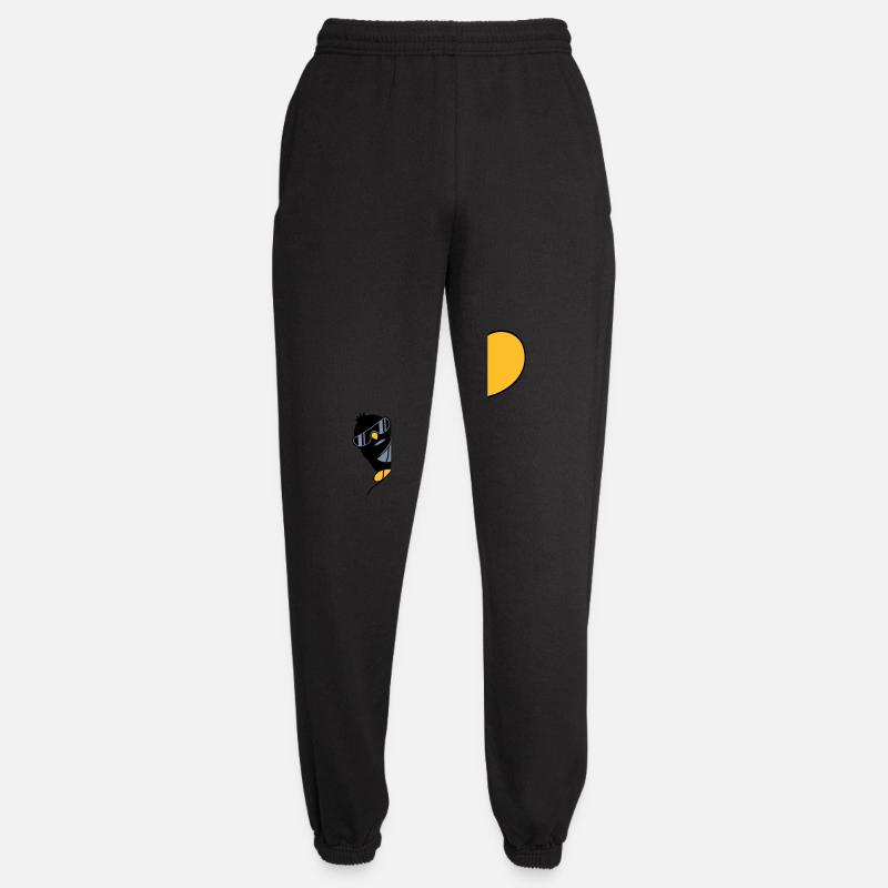 2 balloon penguins flying - Unisex Joggers - black