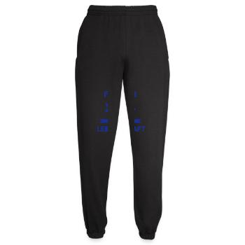 fischer aus leidenschaft - Unisex Jogginghose - Schwarz - Vorne - AI Model Female 172 light (172cm)