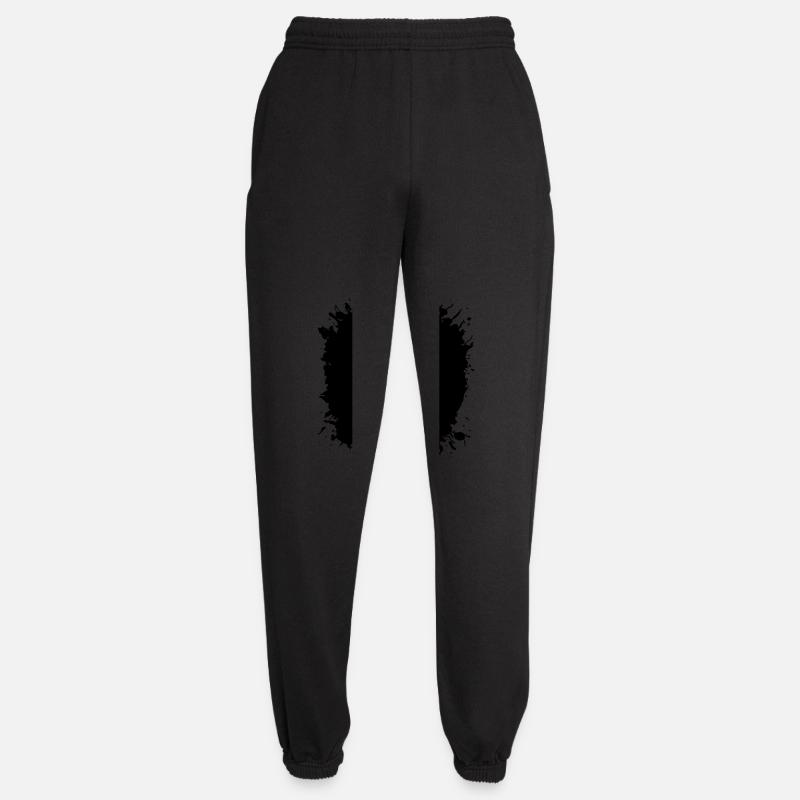 Splatter blobs - Unisex Joggers - black