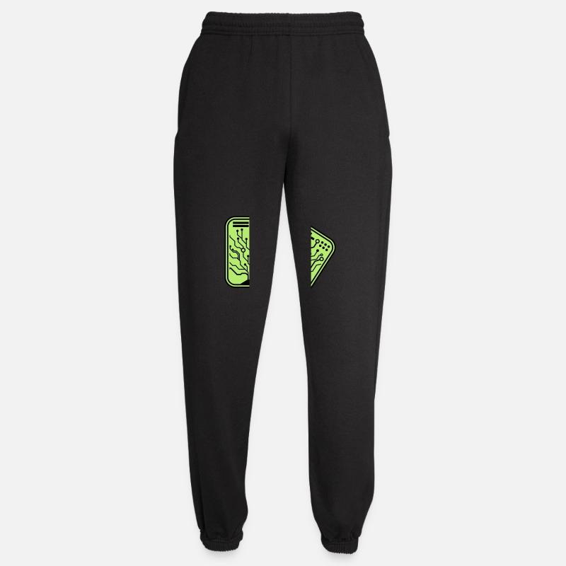 Micro Chip 2 - Unisex Joggers - black