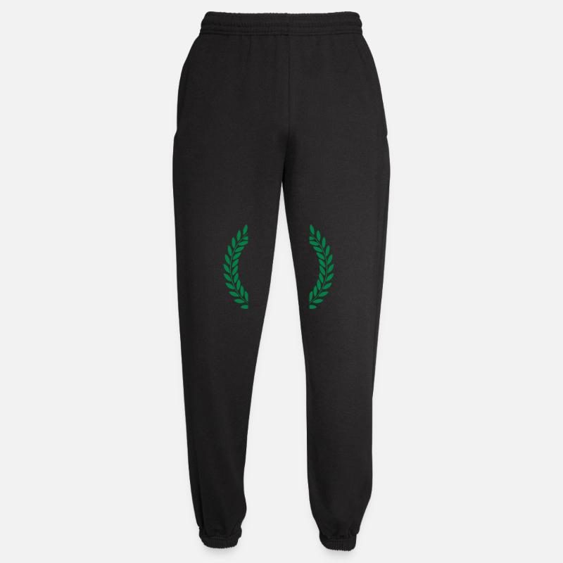 2 wreath - Unisex Joggers - black
