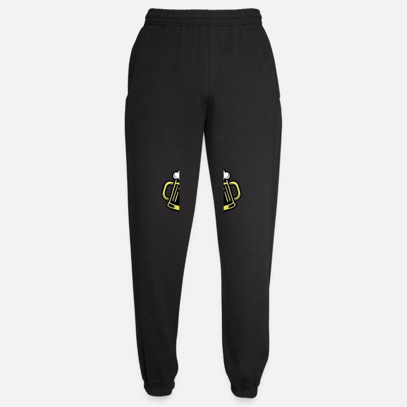 Beer Symbol Beer Glass - Unisex Joggers - black