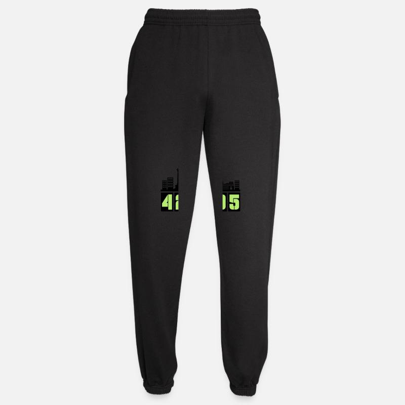 berlin skyline marathon - Unisex Jogginghose - Schwarz