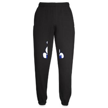 drôle DJ ours polaire mixeur Cool fête musique ours - Pantalon de jogging unisexe - noir - Devant - AI Model Female 172 light (172cm)