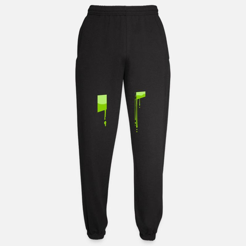 Schleim Tropfen Error 404 - Unisex Jogginghose - Schwarz