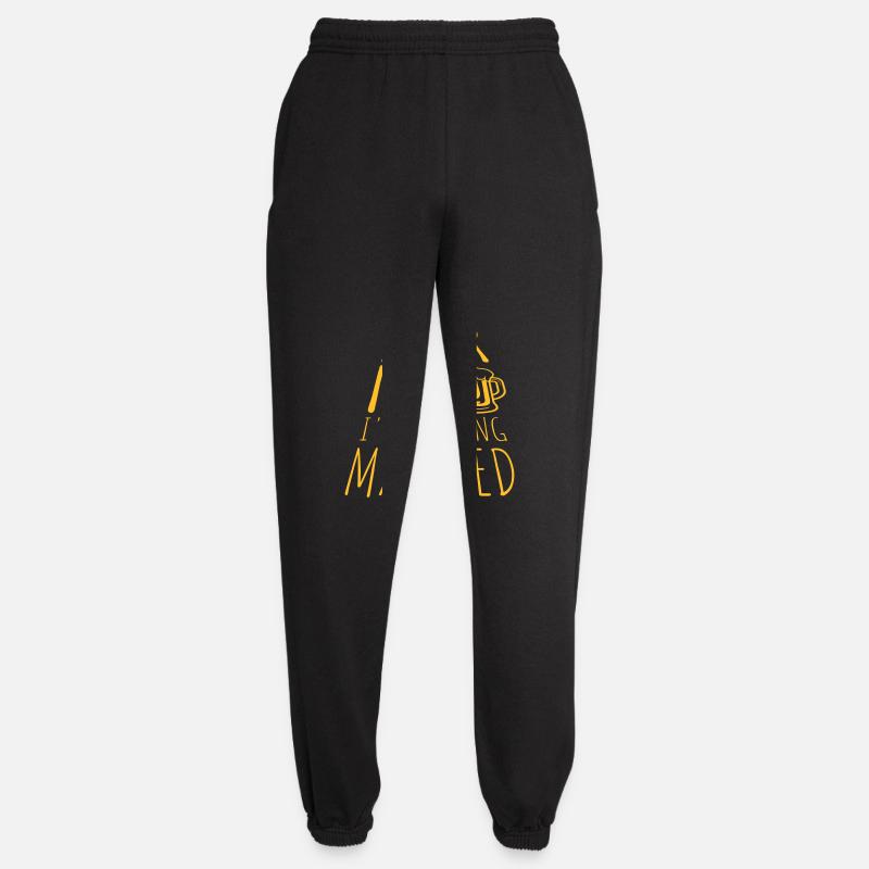 Beer Me Me marier - Pantalon de jogging unisexe - noir