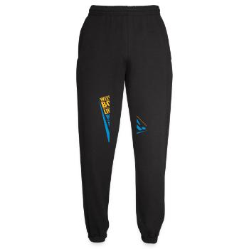 Qui a besoin de cheveux en disant - Pantalon de jogging unisexe - noir - Devant - AI Model Female 172 light (172cm)