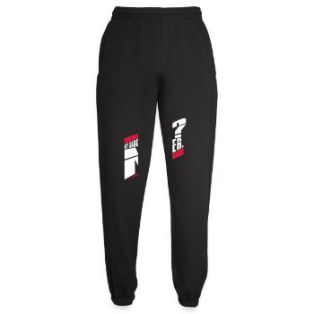 me sarcastic never Zitat - Unisex Jogginghose - Schwarz - Vorne - AI Model Female 172 light (172cm)