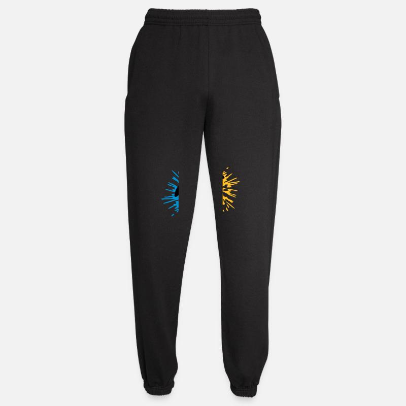 Klecks Tropfen Wasserschildkröte - Unisex Jogginghose - Schwarz