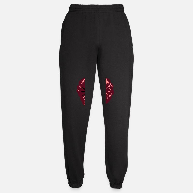 himbeere - Unisex Jogginghose - Schwarz