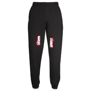 old lives matter quote - Unisex Joggers - black - Front - AI Model Female 172 light (172cm)
