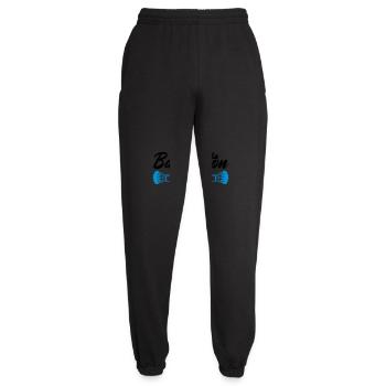 badminton - Pantalon de jogging unisexe - noir - Devant - AI Model Female 172 light (172cm)