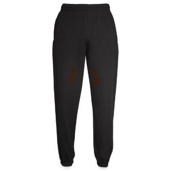 2 Igel Süße Zwei Freunde Gitarre Spielen Band Team - Unisex Jogginghose - Schwarz - Vorne - AI Model Female 172 light (172cm)