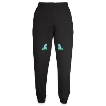 2 DJ Monster Freunde Horror Halloween Mischpult - Unisex Jogginghose - Schwarz - Vorne - AI Model Female 172 light (172cm)