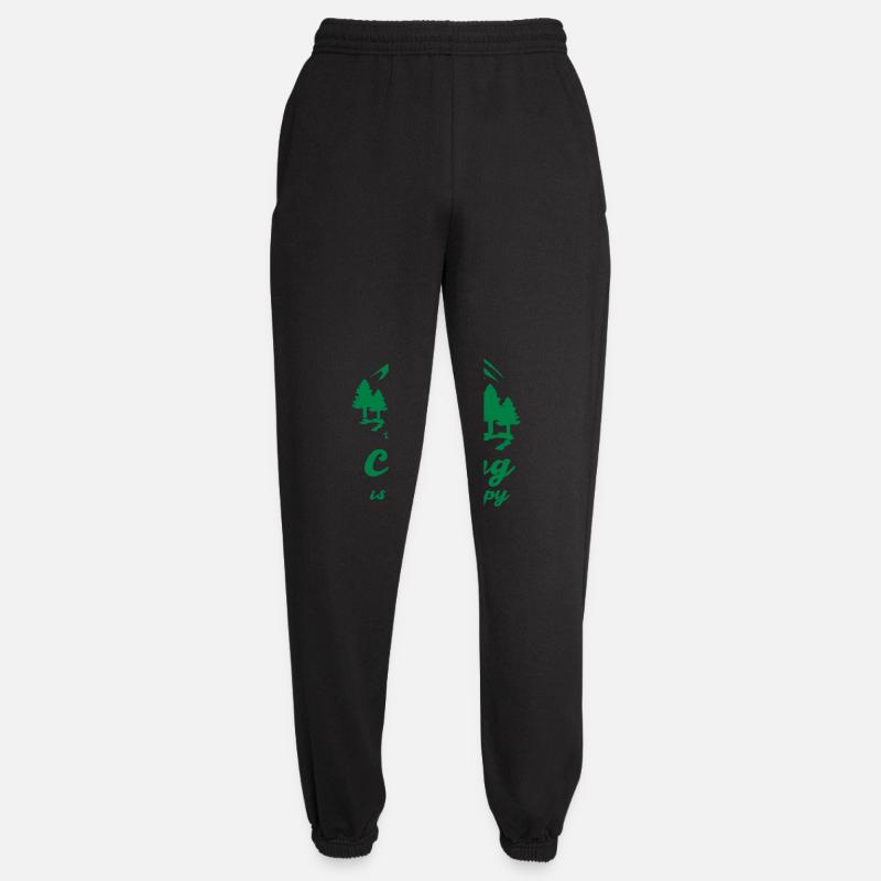Camping Therapy - Unisex Joggers - black
