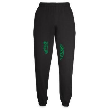 Bear Grizzly - Unisex Joggers - black - Front - AI Model Female 172 light (172cm)