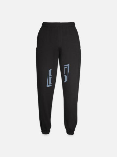 Cat Dad Logo Design - Unisex Joggers - black