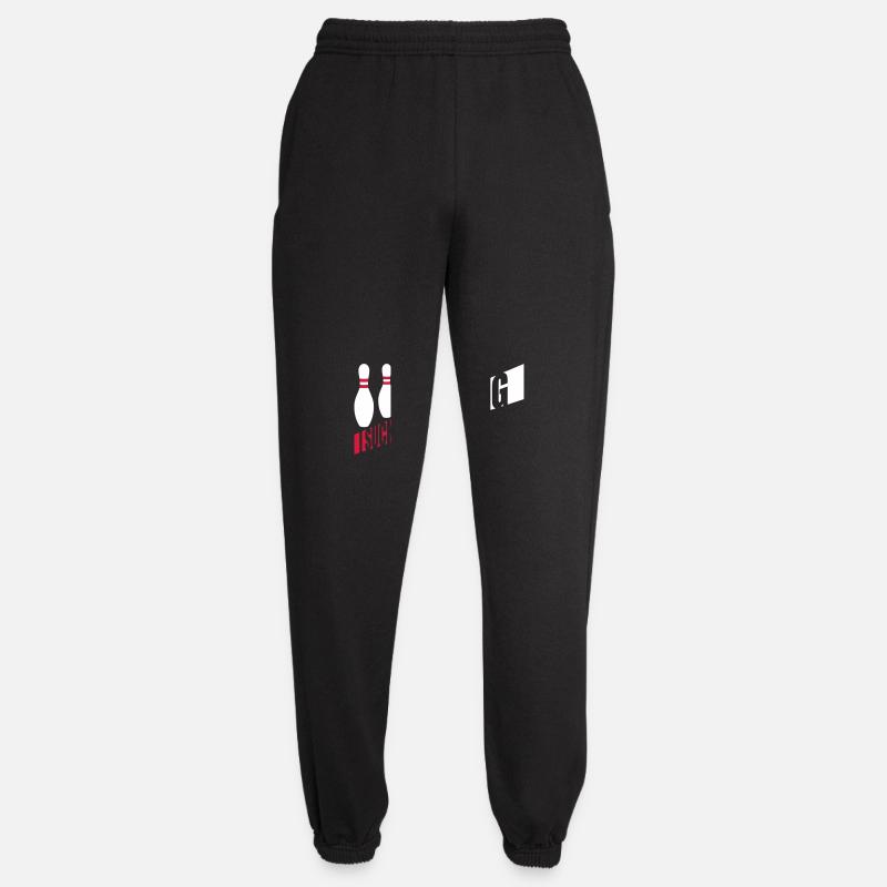 I suck at bowling - Unisex Joggers - black