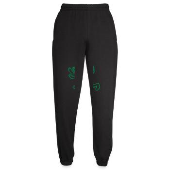 2 Kakteen Rennen Glücklich Beine Laufen Schnell - Unisex Jogginghose - Schwarz - Vorne - AI Model Female 172 light (172cm)
