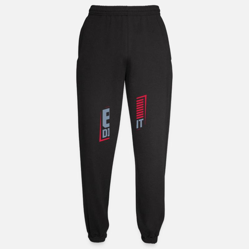 Be different Logo Design - Unisex Joggers - black