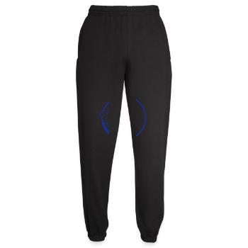 Unicorn Cliff Moon Evil Angry Bad Mood - Unisex Joggers - black - Front - AI Model Female 172 light (172cm)