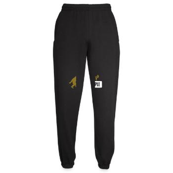 Zitat ew people Bigfoot - Unisex Jogginghose - Schwarz - Vorne - AI Model Female 172 light (172cm)
