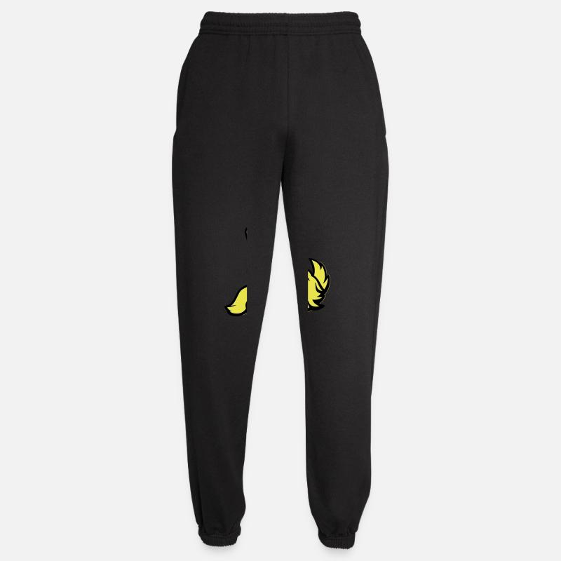 hund comic tier - Unisex Jogginghose - Schwarz