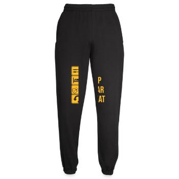 Täglich wiederholen Gitarre spielen - Unisex Jogginghose - Schwarz - Vorne - AI Model Female 172 light (172cm)