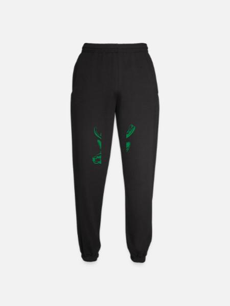 Deer Head - Unisex Joggers - black