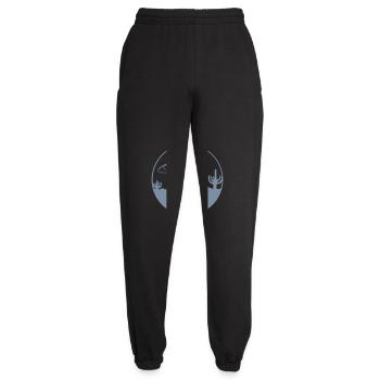 Scene Flying Deserts UFOs - Unisex Joggers - black - Front - AI Model Female 172 light (172cm)